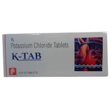 Potassium Chloride 600mg Tablet K Tab