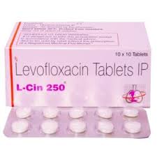 L Cin 250mg Tablet Levofloxacin