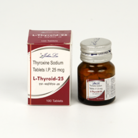 L Thyroid 25mcg Tablet Thyroxine