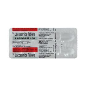 Lacosam 100-mg Tablet Lacosamide