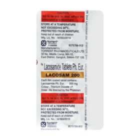 Lacosam 200mg Tablet Lacosamide