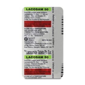 Lacosam 50mg Tablet Lacosamide