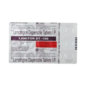 Lamitor DT 100mg Tablet Lamotrigine