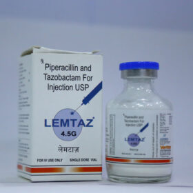 Piperacillin Tazobactum 4000mg+500mg Lemtaz 4.5 Injection