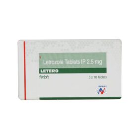 Letrozole Tablet 2.5mg Letero