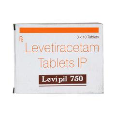 Levetiracetam 750mg Tablet Levipil