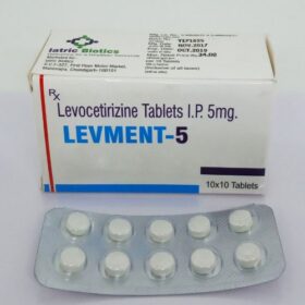Levocetirizine 5mg Tablet Levment