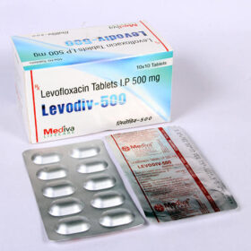 Levodiv 500mg Tablet Levofloxacin