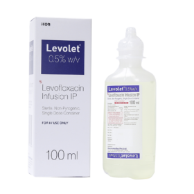 Levolet 500mg Injection Levofloxacin