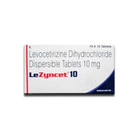 Levocetirizine 10mg Tablet Lezyncet