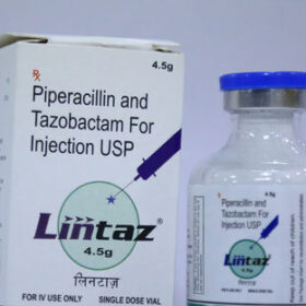Piperacillin Tazobactum 4000mg+500mg Lintaz 4.5 Injection