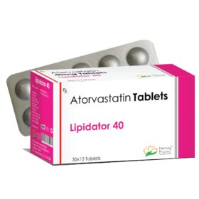 Lipidator 40mg Tablet Atorvastatin