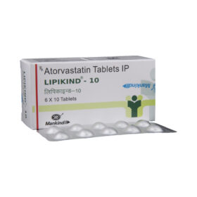 Lipikind 10mg Tablet Atorvastatin