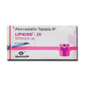Lipikind 20mg Tablet Atorvastatin