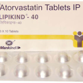 Lipikind 40mg Tablet Atorvastatin