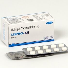 Lispro 2.5mg Tablet Lisinopril
