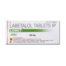 Labetalol 100mg Tablet Lobet