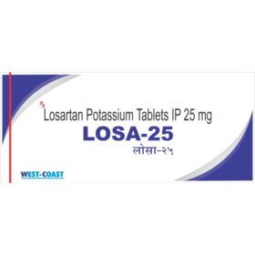 Losartan 25mg Tablet Losa