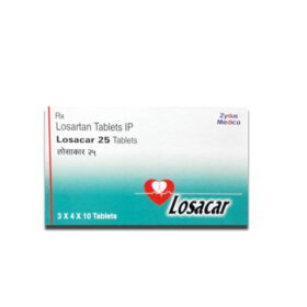 Losartan 25mg Tablet Losacar