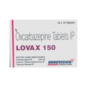Lovax 150mg Tablet Oxcarbazepine