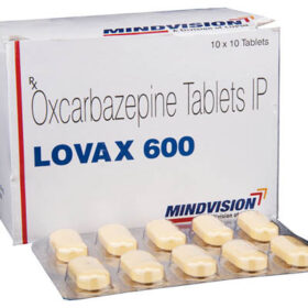 Lovax 600mg Tablet Oxcarbazepine