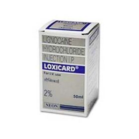 Lignocane 50ml Injection Loxicard