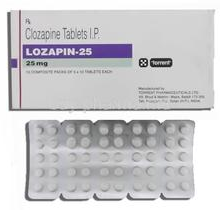 Clozapine 25mg Tablet Lozapin