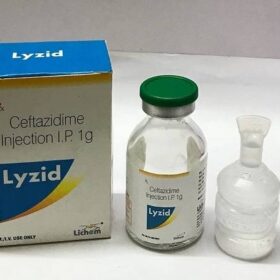 Ceftazidime 1000mg Injection Lyzid
