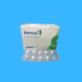 Oxyphenonium 5mg Antrenyl  Tablet