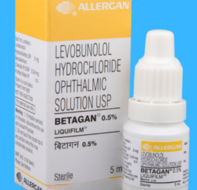 Levobunolol 5mg Betagan Liquifilm
