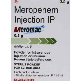 Meropenem 500mg Injection Meromac