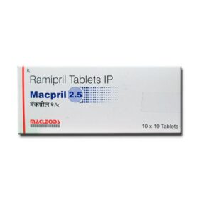 Ramipril 2.5mg Tablet Macpril