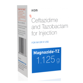 Ceftazidime 1.125gm Injection Magnazide TZ