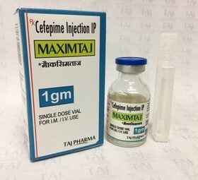 Cefepime 1000mg Injection Maximtaj