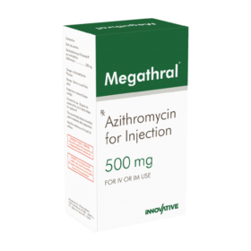 Megathral 500mg Injection Azithromycin