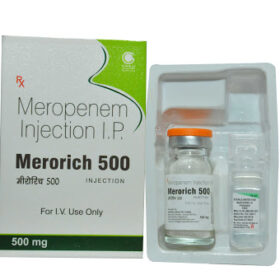 Meropenem 500mg Injection Merorich
