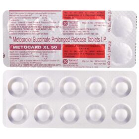 Metoprolol Succinate 50mg tablet Metocard XL