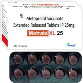 Metoprolol Succinate 25mg tablet Metrate XL