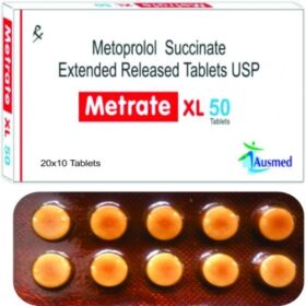 Metoprolol Succinate 50mg tablet Metrate XL