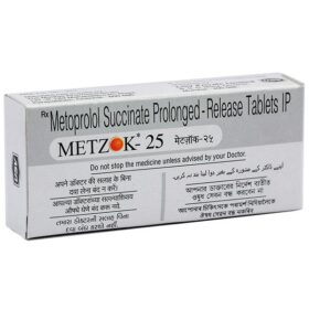 Metoprolol Succinate 25mg Tablet Metzok