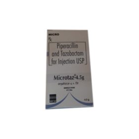 Piperacillin Tazobactum 4000mg+500mg Microtaz-4.5 Injection