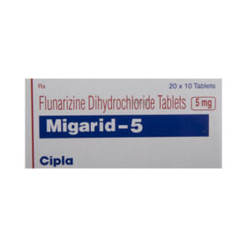 Flunarizine 5mg Tablet Migarid