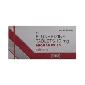 Flunarizine 10mg Tablet Migranex
