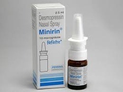Desmopressin 0.1mg/ml Nasal spray Minirin