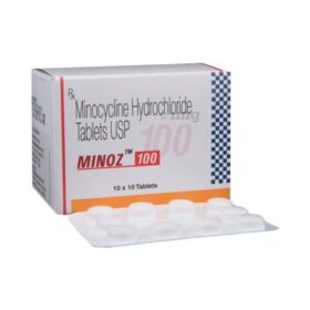 Minocycline 100mg Tablet Minoj