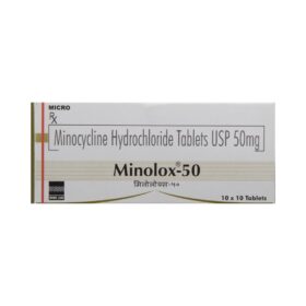 Minocycline 50mg Tablet Minolox