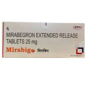 Mirabegron 25mg Tablet Mirabig