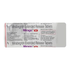 Mirabegron 50mg Tablet Mirago