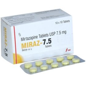 Miraz 7.5mg Tablet Mirtazapine