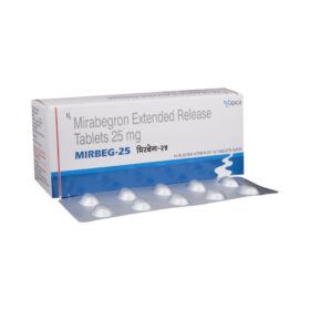 Mirabegron 25mg Tablet  Mirbeg